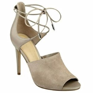 Marc Fisher suede and leather heels